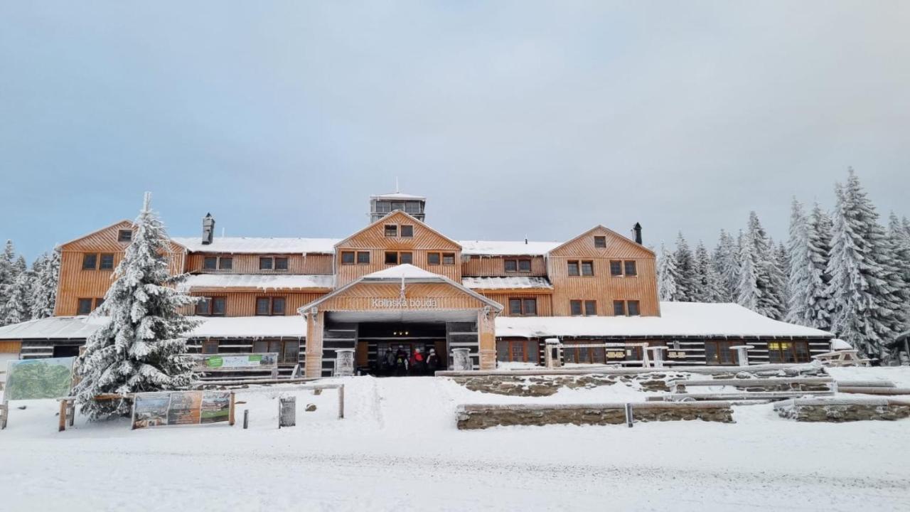 Horsky Hotel Kolinska Bouda بيتس بود سنيزكو المظهر الخارجي الصورة